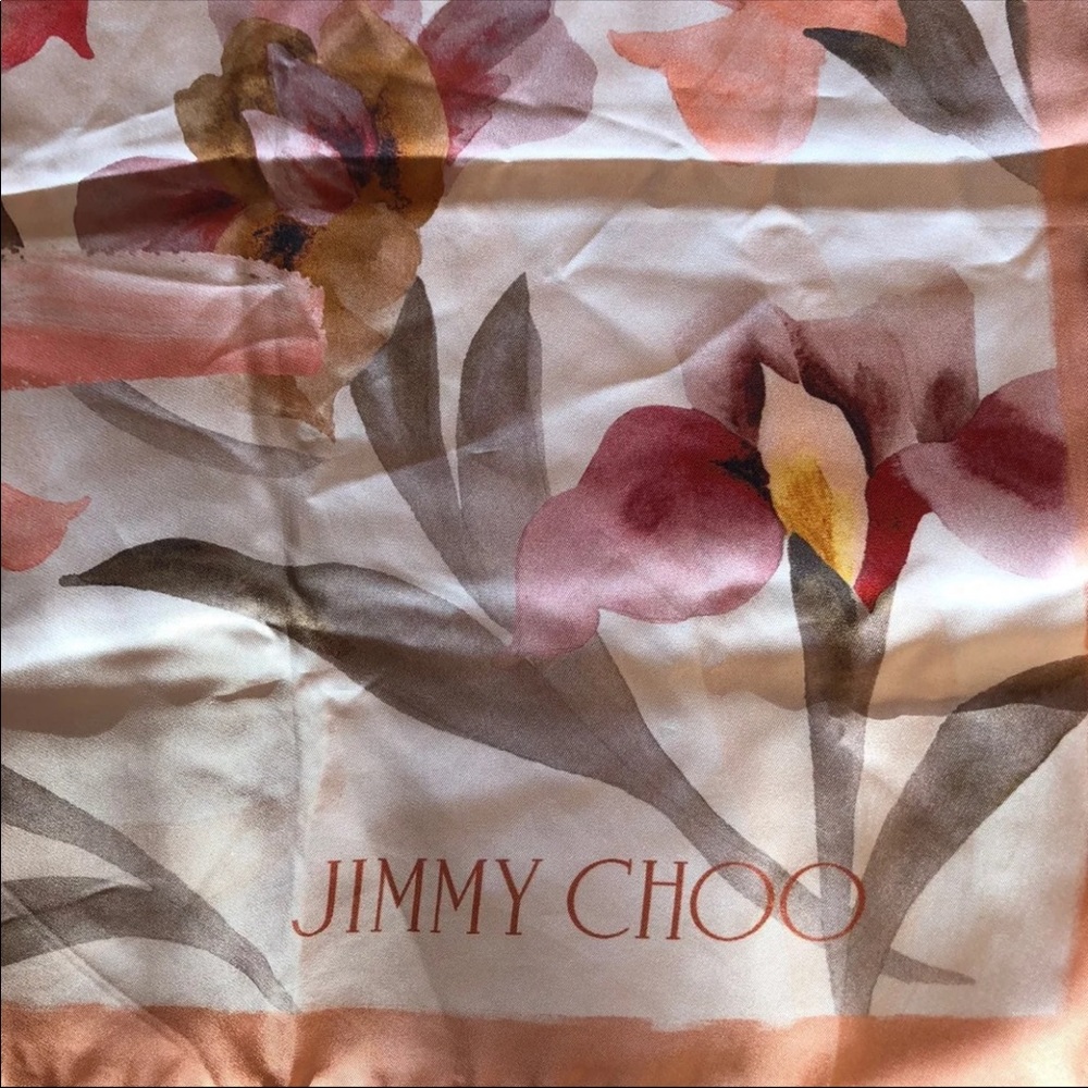 Jimmy Choo Silk Scarf